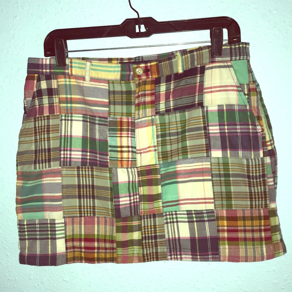 Lauren madras skirt 8